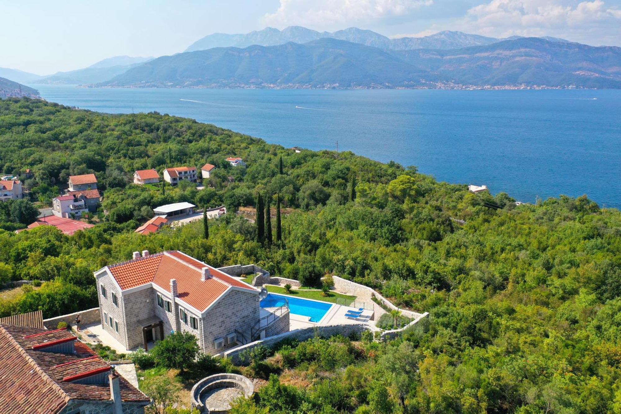 Villa Vista Azzurra Tivat Extérieur photo