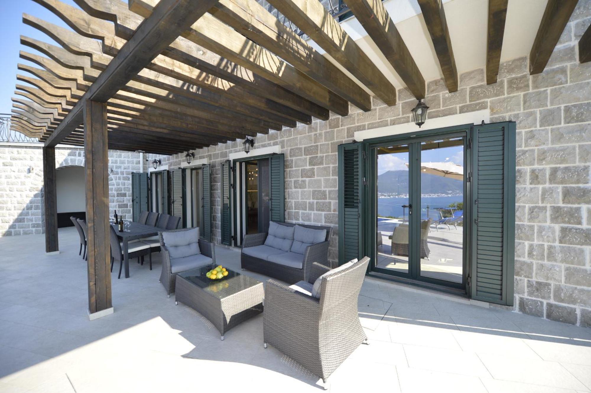 Villa Vista Azzurra Tivat Extérieur photo