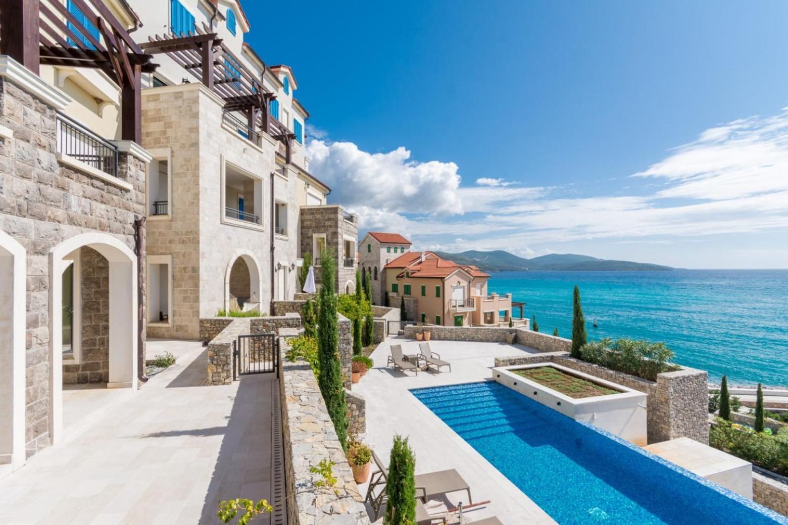 Villa Vista Azzurra Tivat Extérieur photo