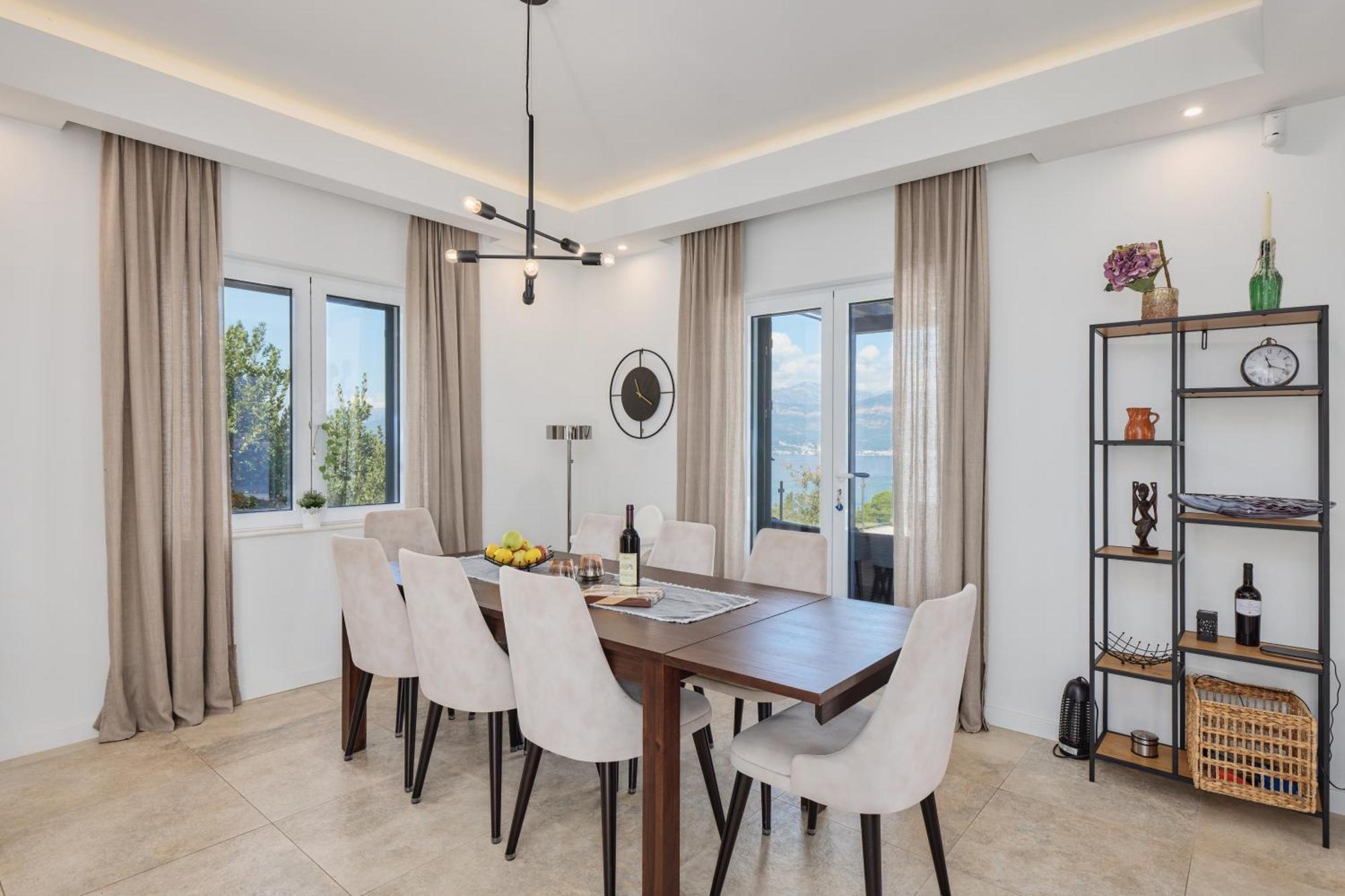 Villa Vista Azzurra Tivat Extérieur photo